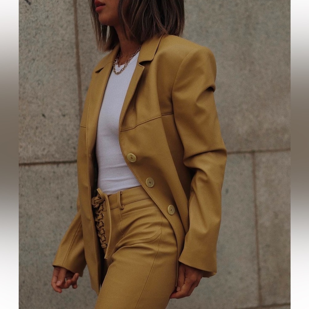 Song of Style Rhona Jacket in Tan NEW